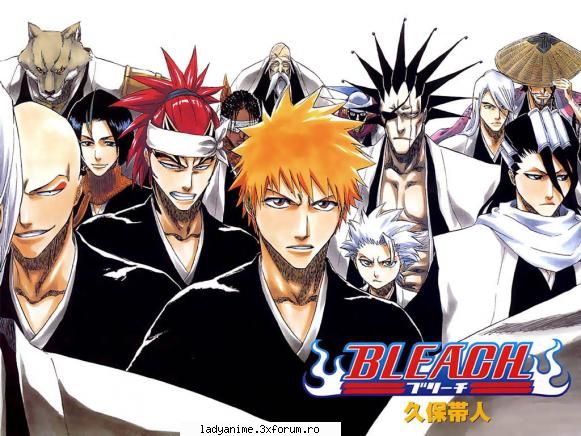 Galerie foto - Poze cu tot grupul Bleach - Bleach