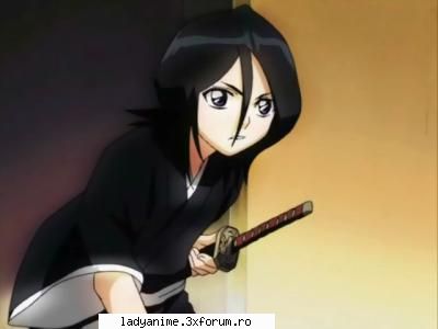 Kuchiki Rukia - Este draguta dar nu-mi place suvita aia lunaga si - Bleach
