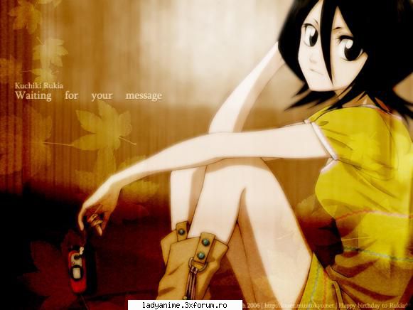 Kuchiki Rukia - Ohh,o ador!E favorita mea,ea si Yoruichi - Bleach