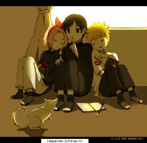 naruto intreaga echipa
